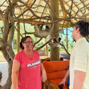 Daniel Johnson Monkey Sloth Roatan Excursion